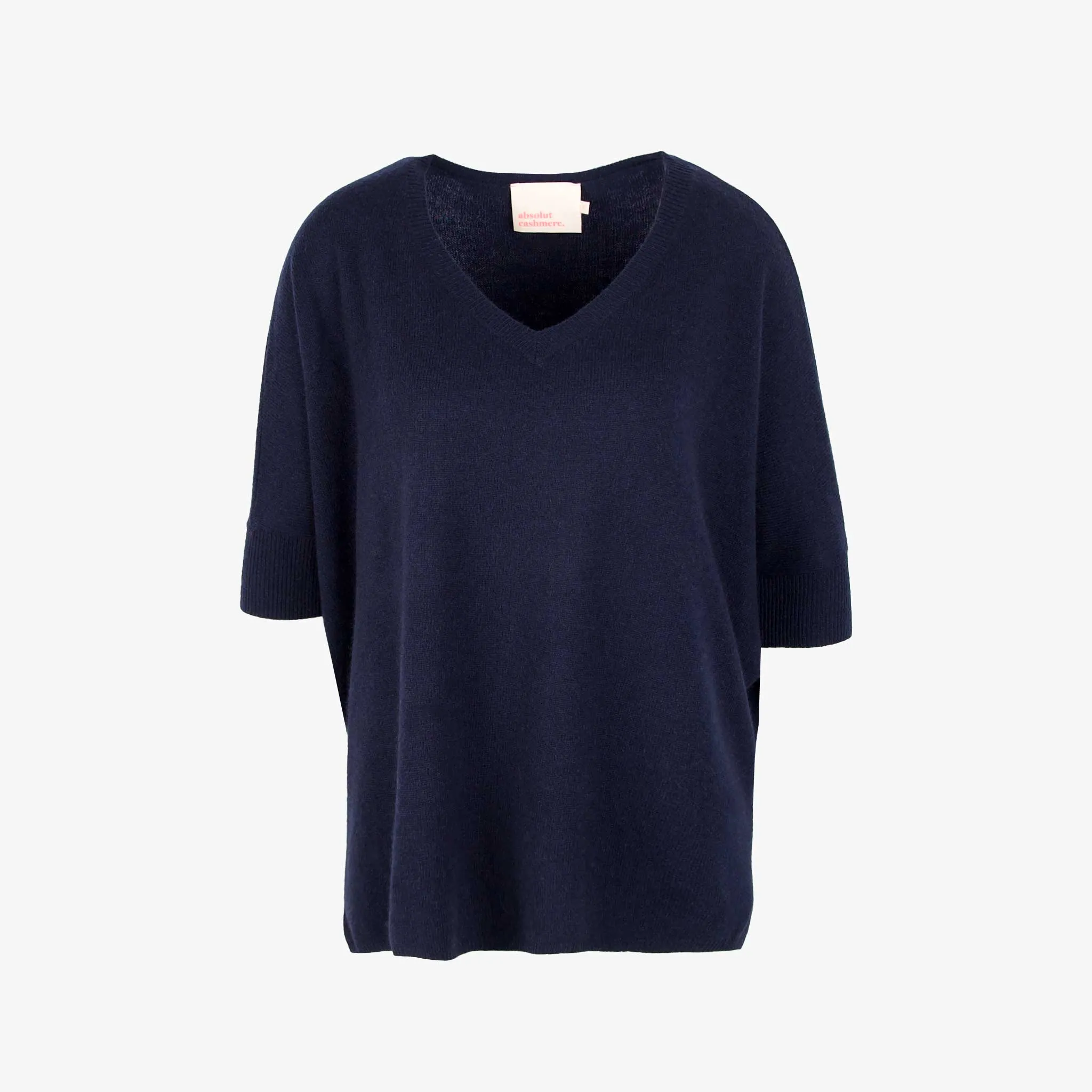 1/2 V-Poncho-Pulli