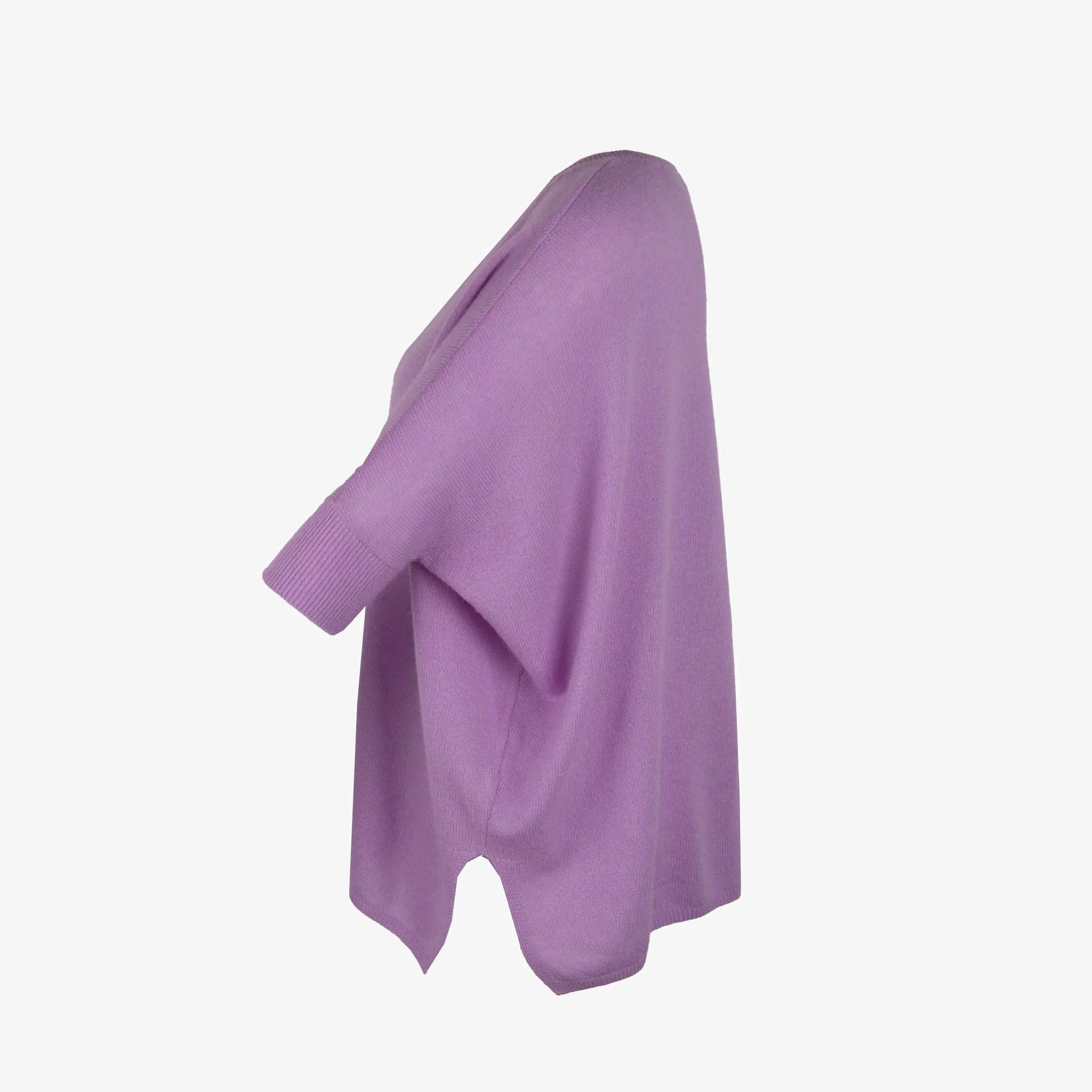 1/2 V-Poncho-Pulli