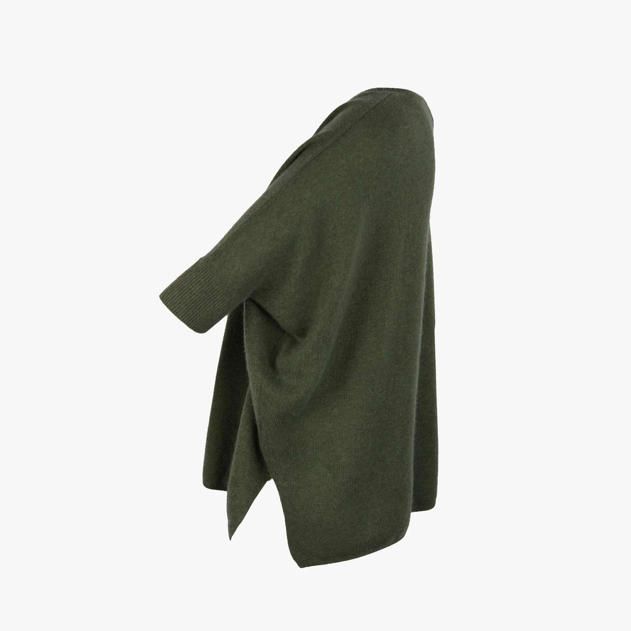 1/2 V-Poncho-Pulli