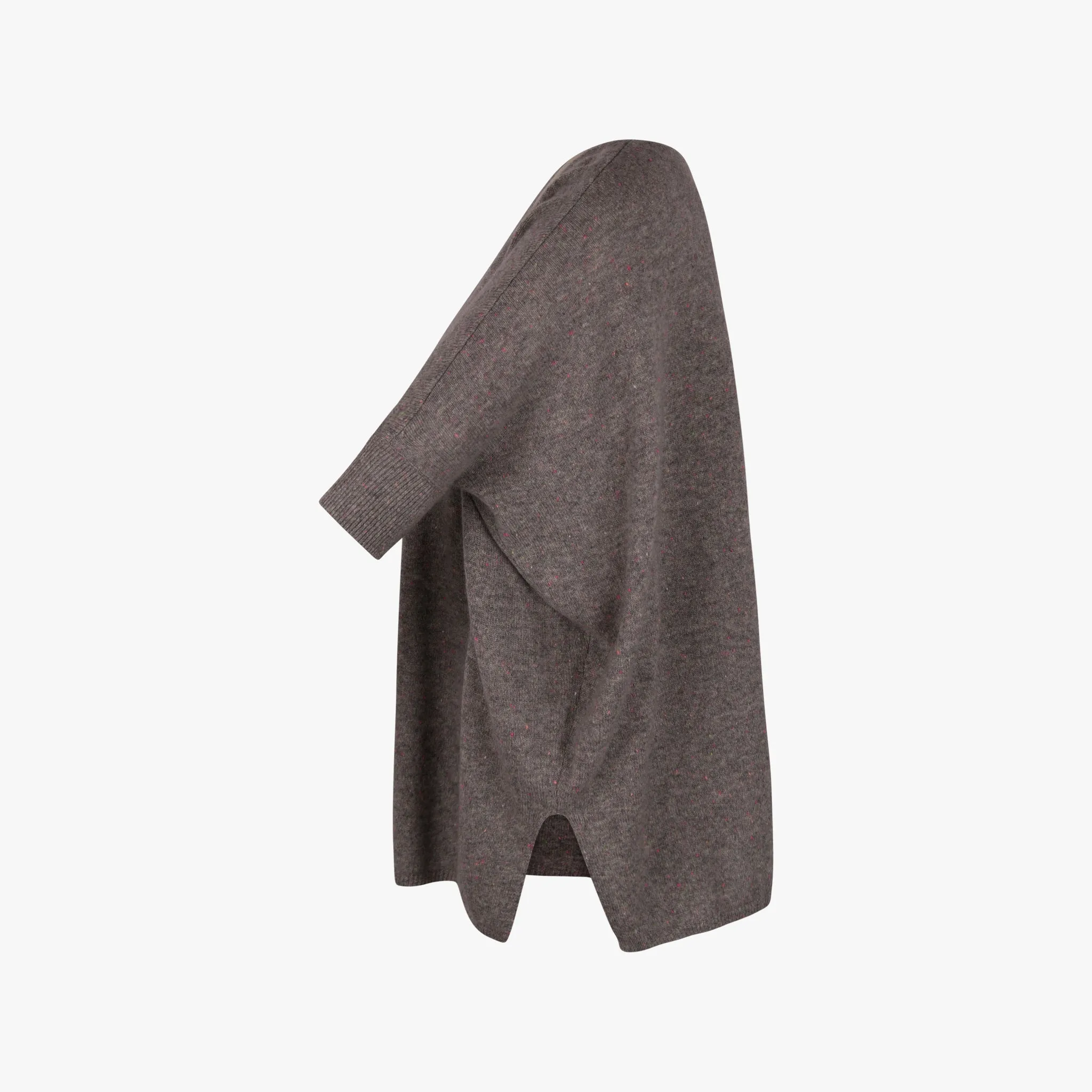 1/2 V-Poncho-Pulli