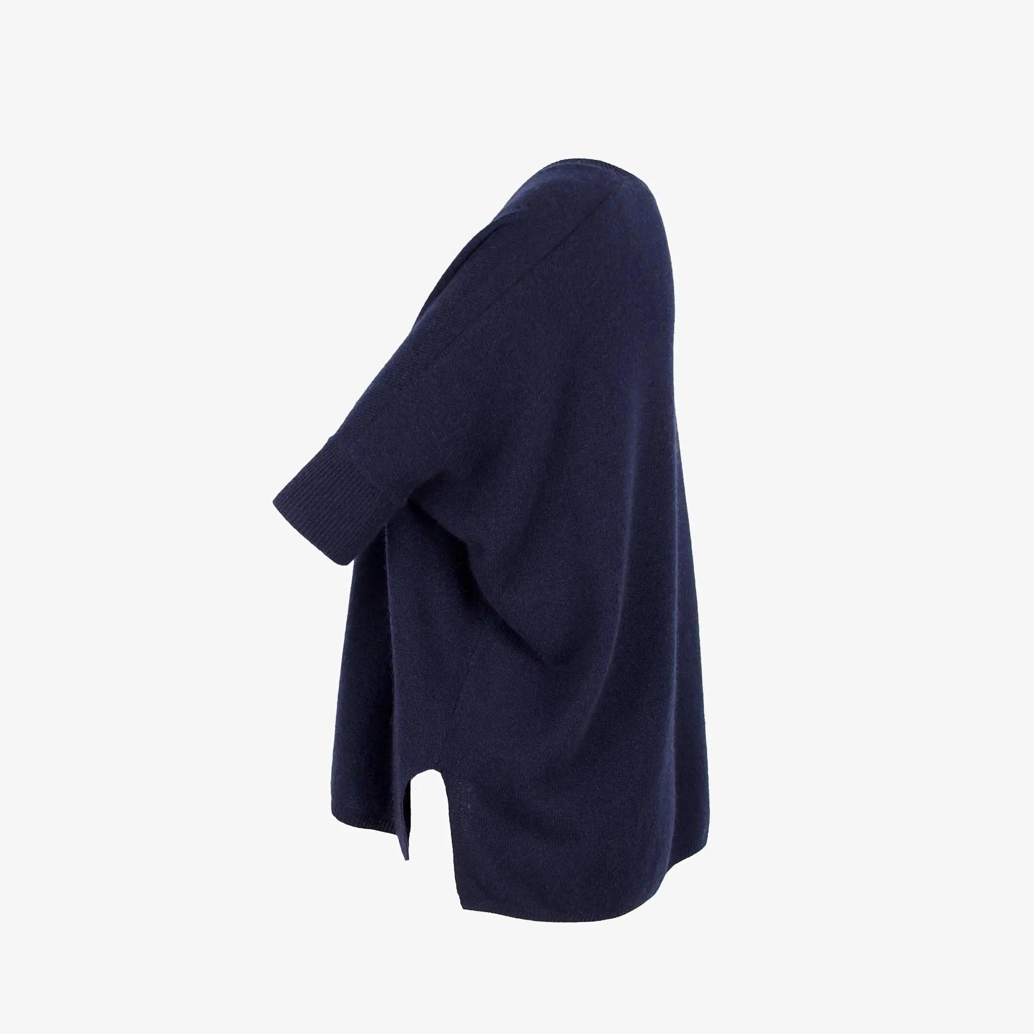 1/2 V-Poncho-Pulli