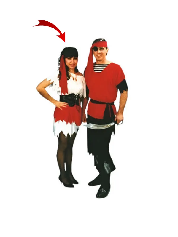 Adult Captain's Wench Costume