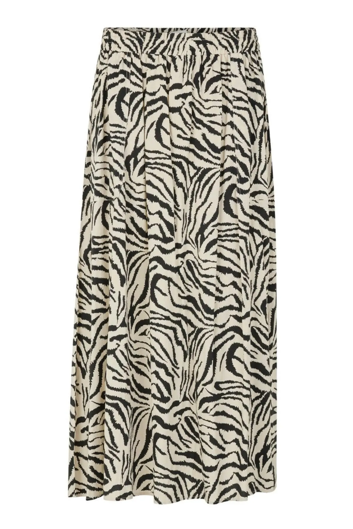 AKANE MAXI SKIRT ZEBRA PRINT