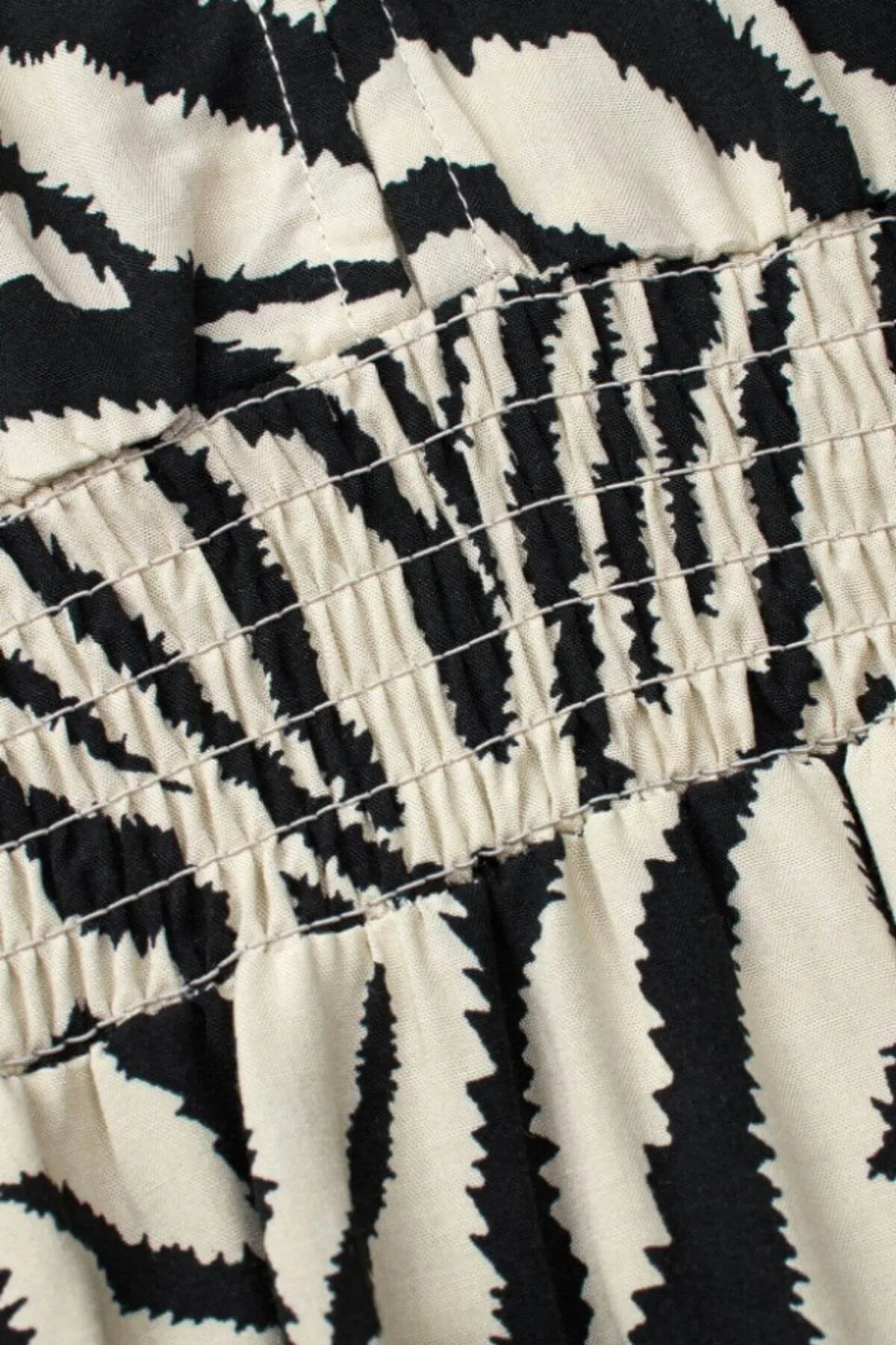 AKANE MAXI SKIRT ZEBRA PRINT