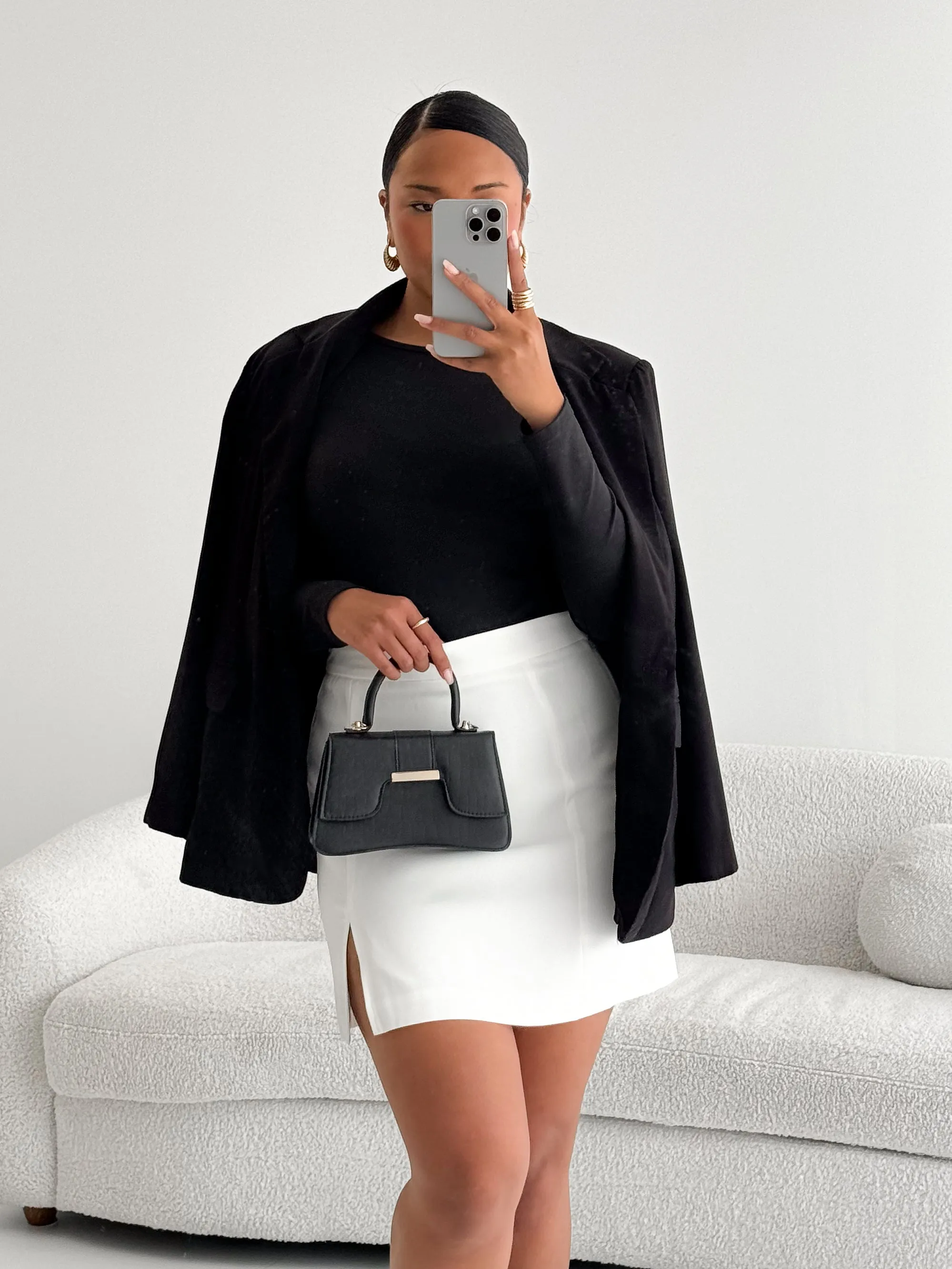 ANA SKIRT WHITE