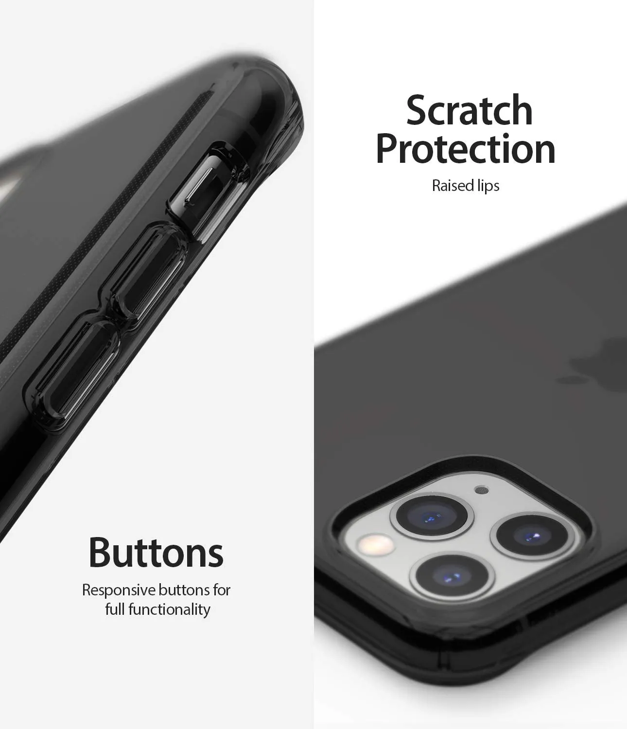 Apple iPhone 11 Pro Back Cover Case | Air - Smoke Black