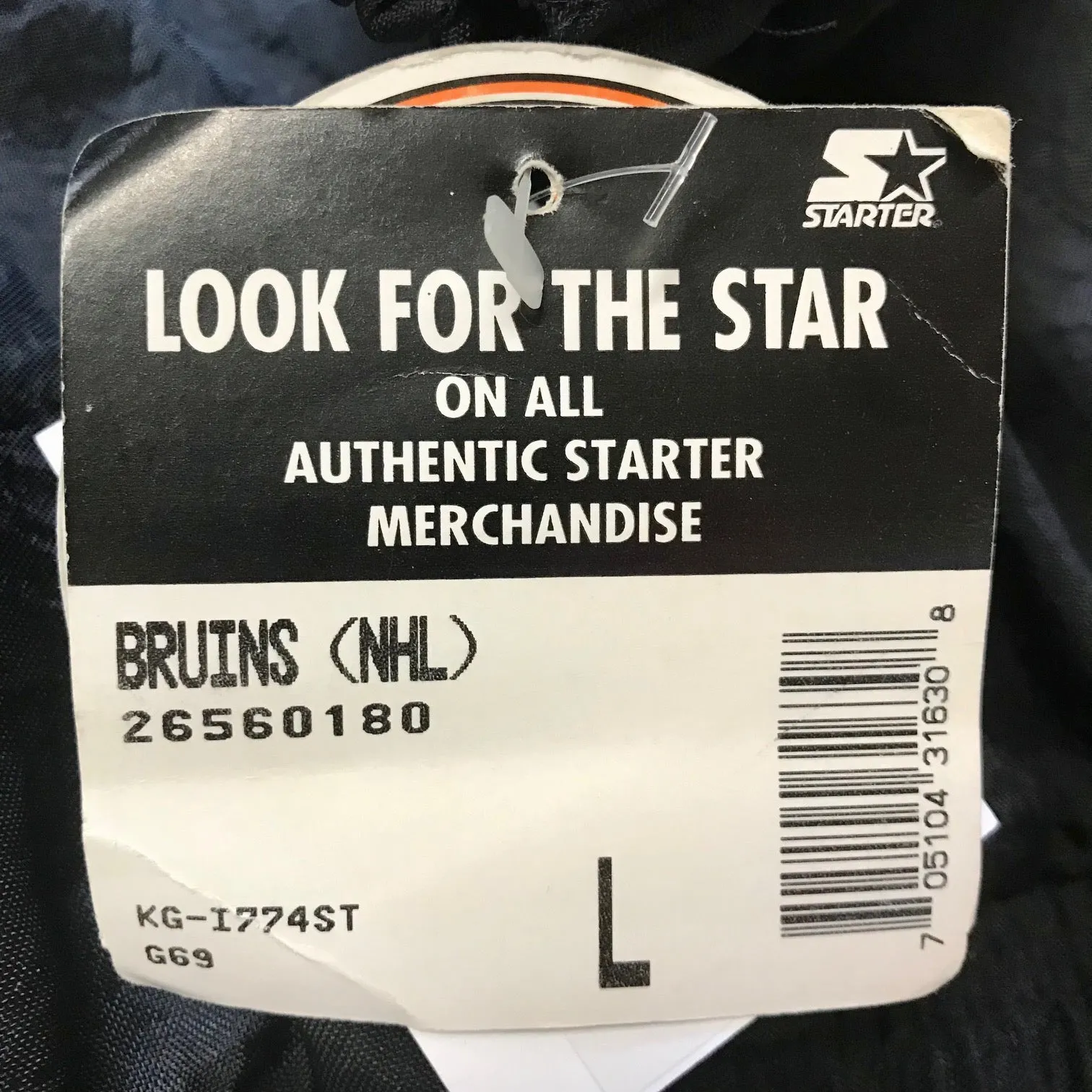 Boston Bruins STARTER Jacket (Deadstock)