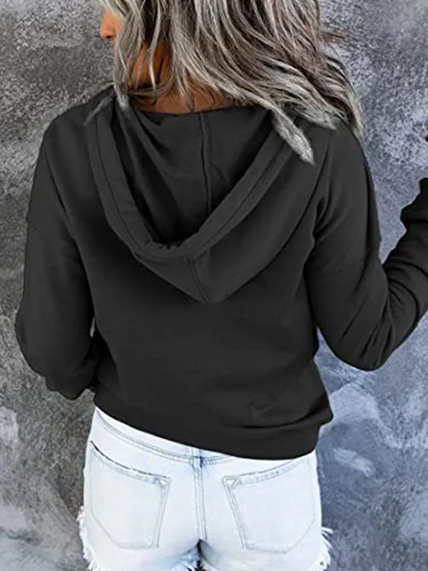 Casual Oversized Long Sleeve Hoodie