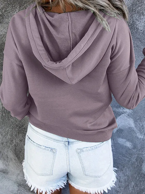 Casual Oversized Long Sleeve Hoodie
