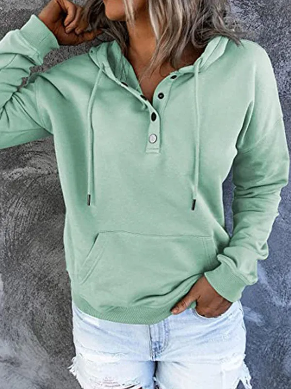 Casual Oversized Long Sleeve Hoodie