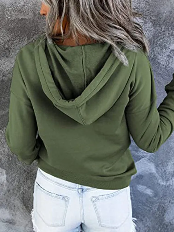 Casual Oversized Long Sleeve Hoodie