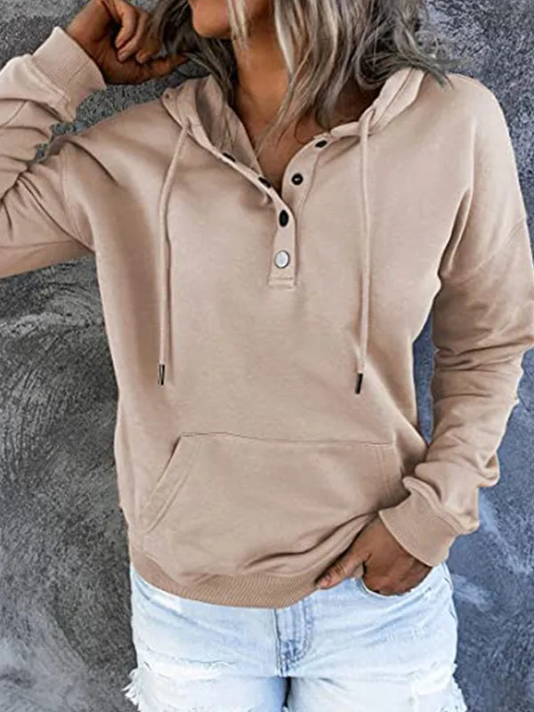 Casual Oversized Long Sleeve Hoodie