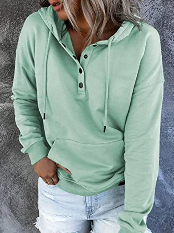 Casual Oversized Long Sleeve Hoodie