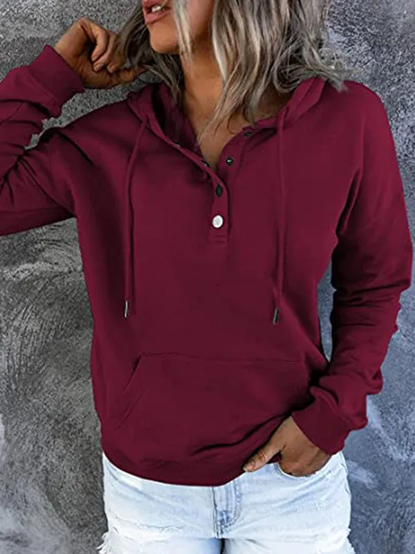 Casual Oversized Long Sleeve Hoodie