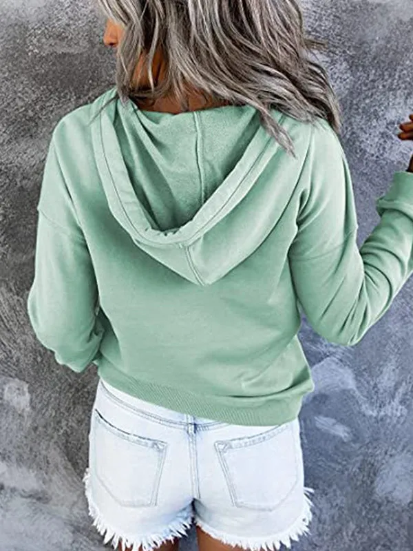Casual Oversized Long Sleeve Hoodie