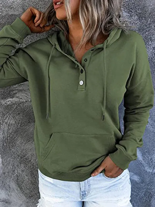 Casual Oversized Long Sleeve Hoodie