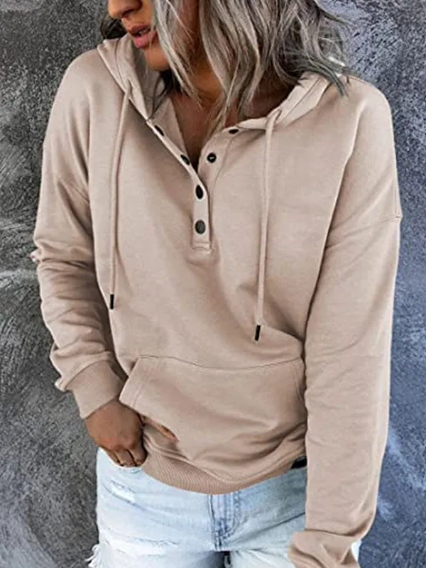 Casual Oversized Long Sleeve Hoodie