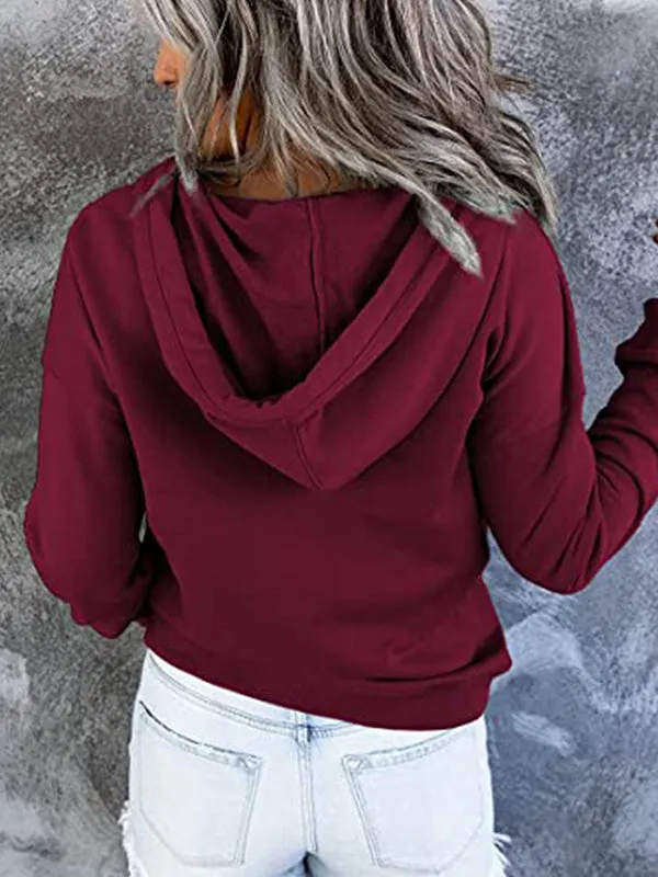 Casual Oversized Long Sleeve Hoodie