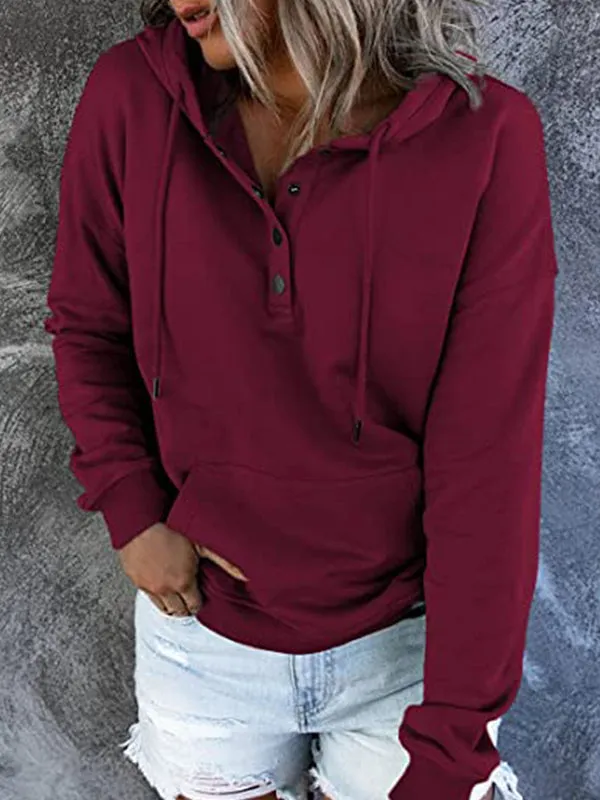 Casual Oversized Long Sleeve Hoodie