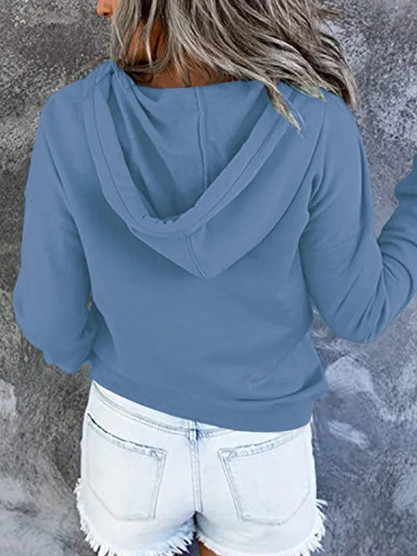 Casual Oversized Long Sleeve Hoodie