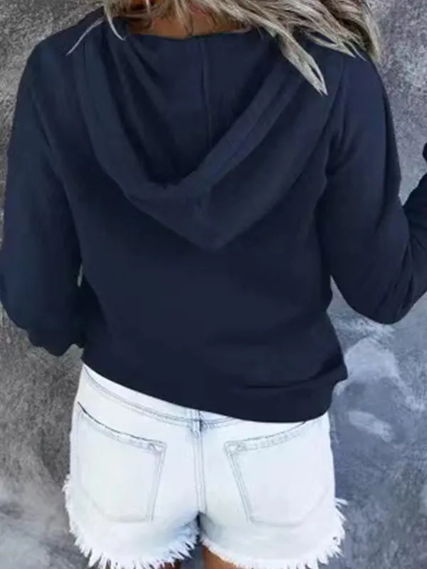 Casual Oversized Long Sleeve Hoodie