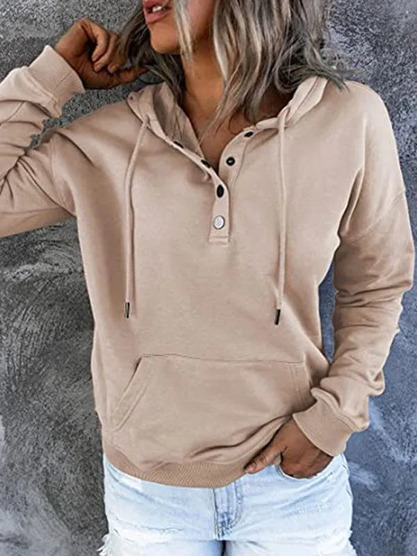 Casual Oversized Long Sleeve Hoodie