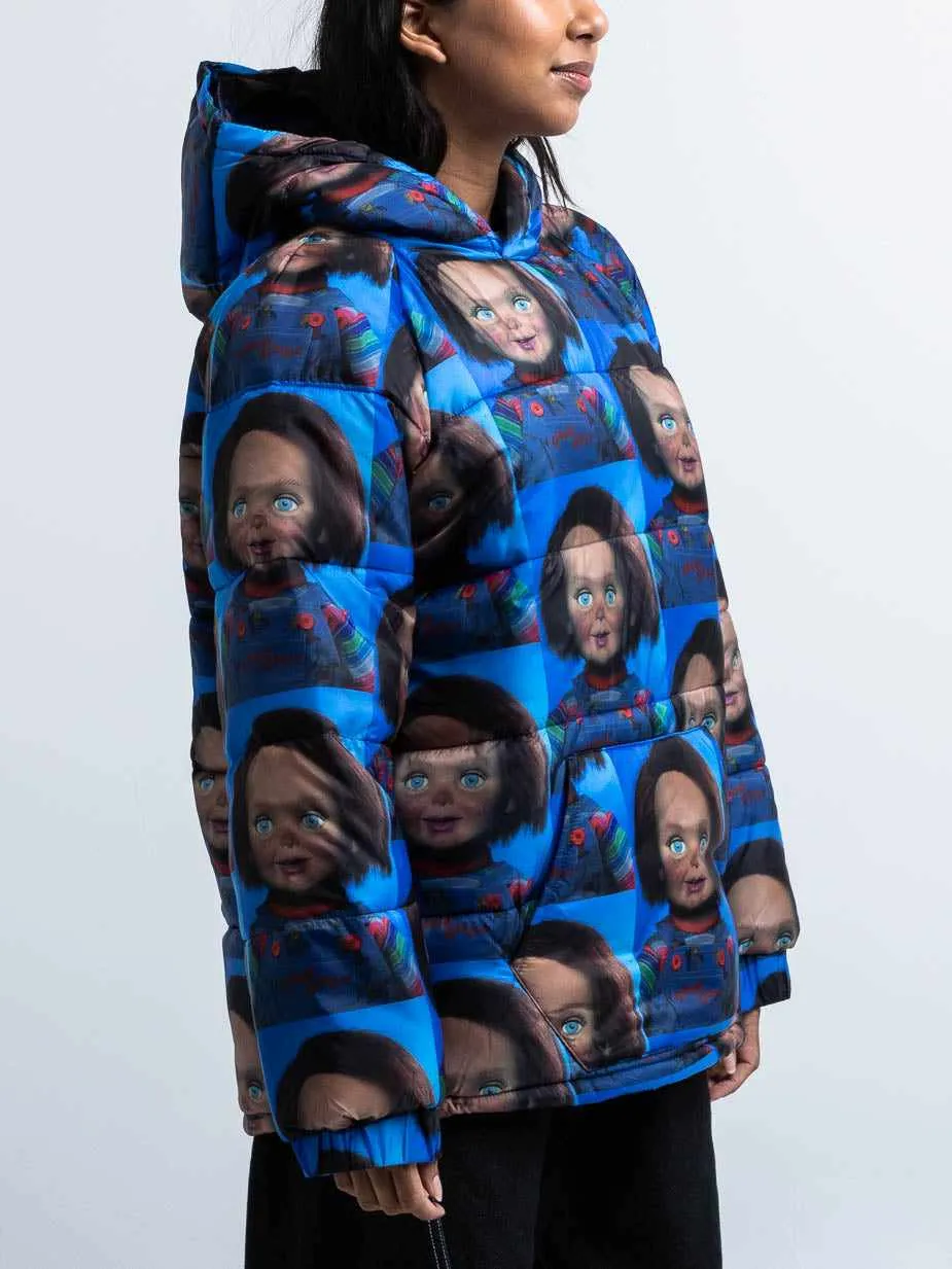 Chucky Repeat Puffer Hoodie