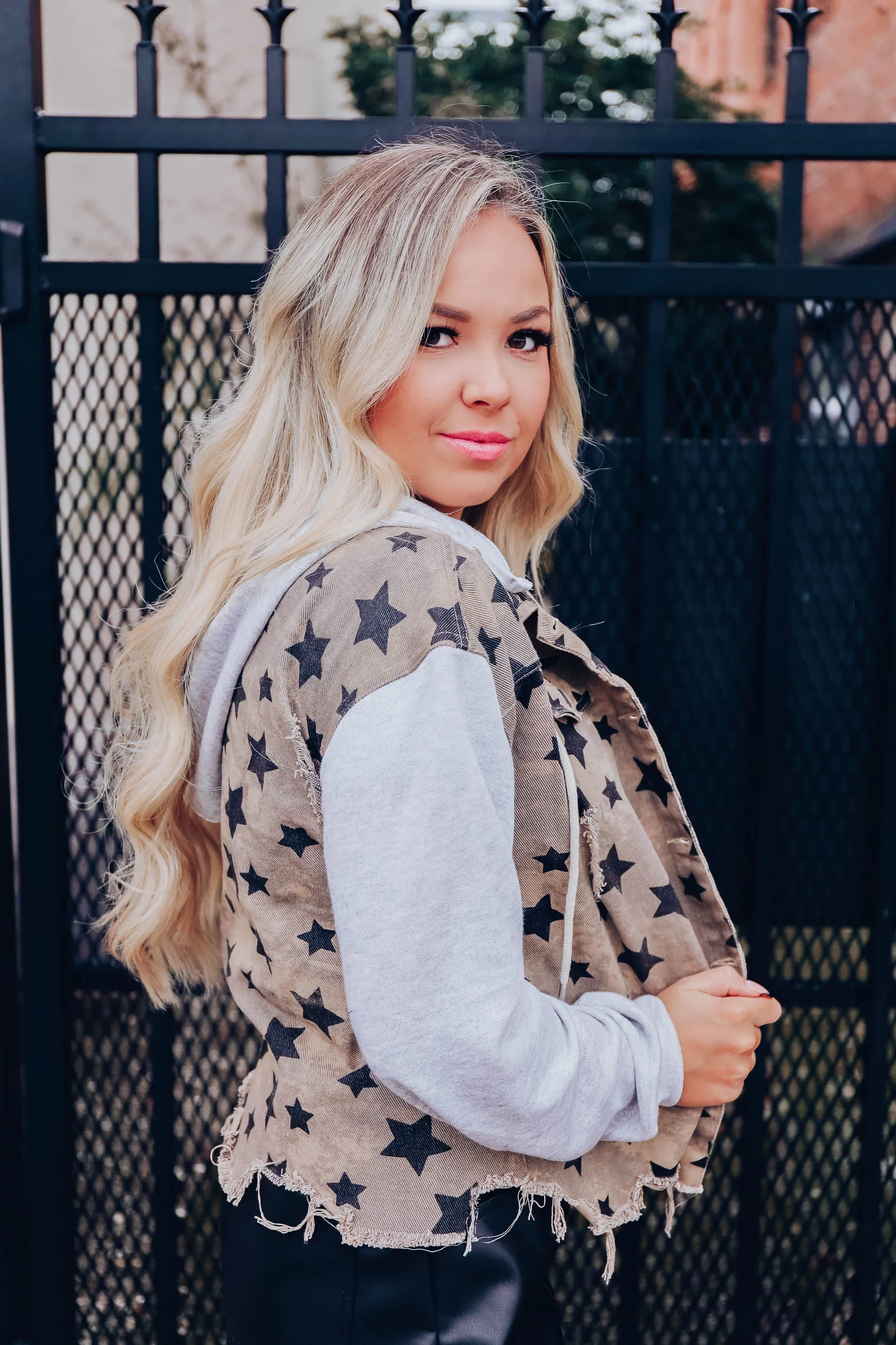 Desert Star Camo Jacket - Taupe S-3X