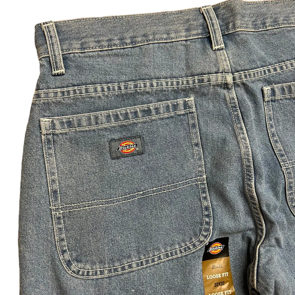 Dickies Skateboarding Pant Double Knee DUR05LTD Light Wash Denim