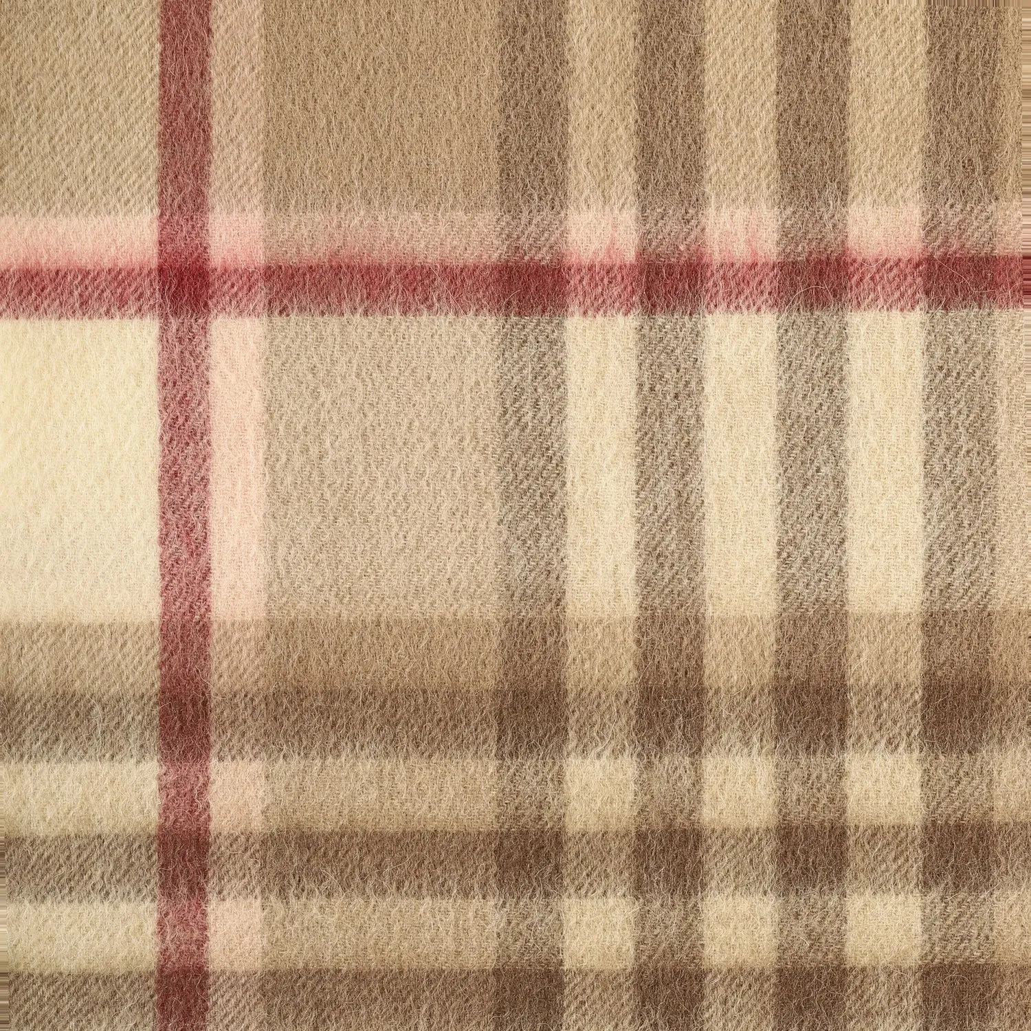 Edinburgh 100% Lambswool Scarf  Chequer Shrimp (24530)