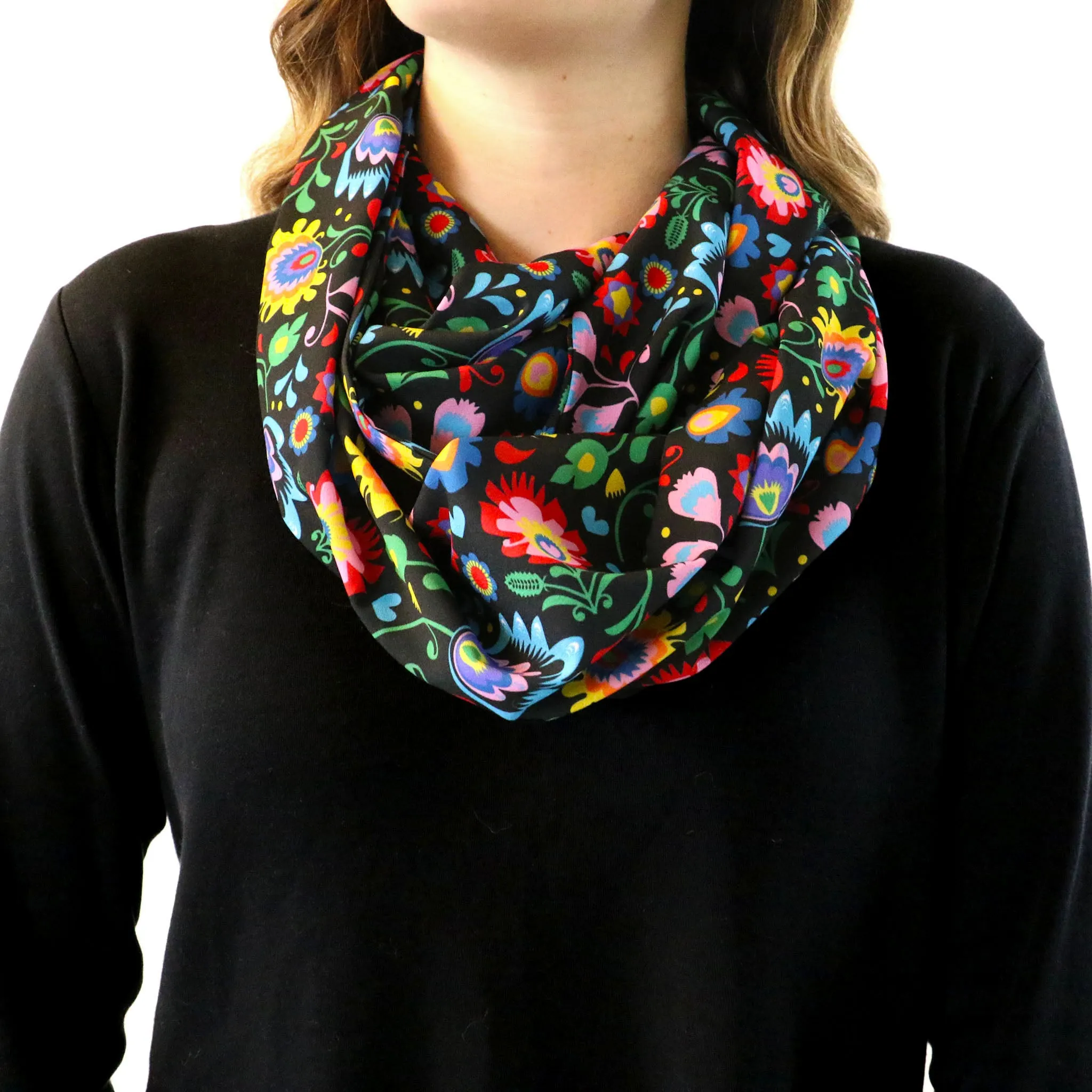 Electric Daisy Infinity Scarf