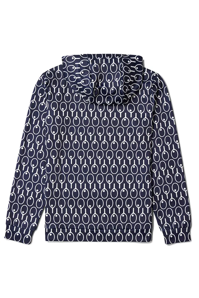 Fila Peacoat Hoodie With Piping Details