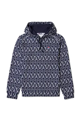 Fila Peacoat Hoodie With Piping Details