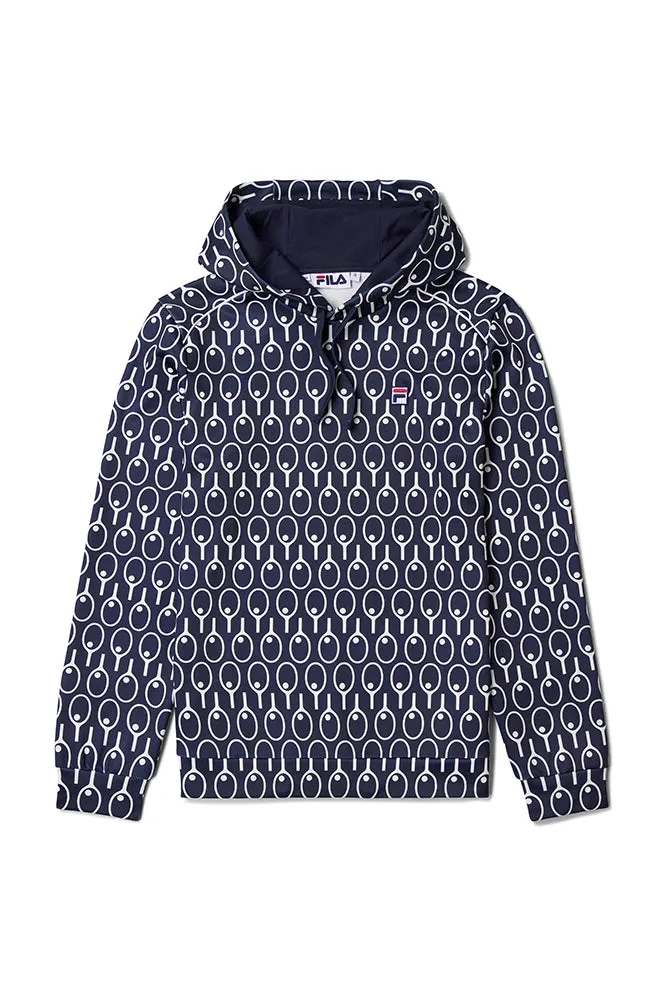 Fila Peacoat Hoodie With Piping Details