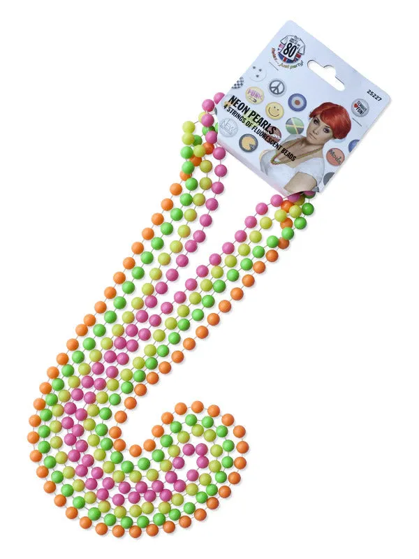 Fluorescent Bead Necklace
