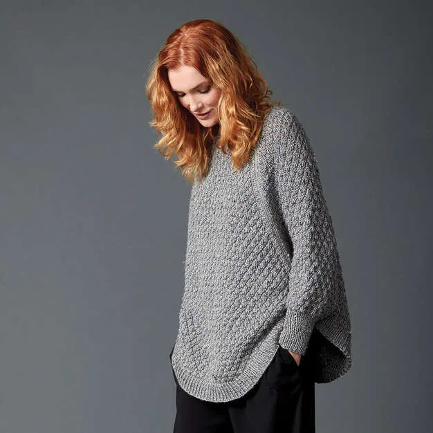 Free Great Curves Knit Poncho Pattern