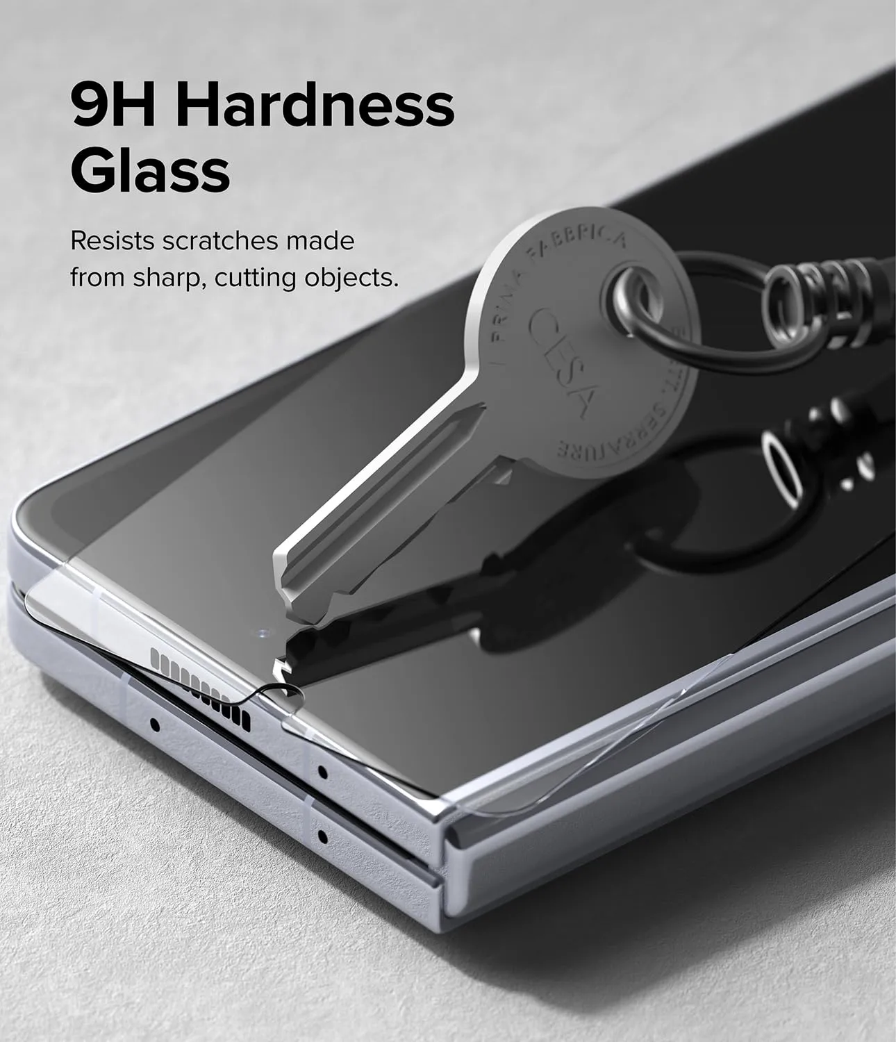 Galaxy Z Fold 5 Tempered Glass Screen Protector Guard | FULL GLASS - 1 Pack