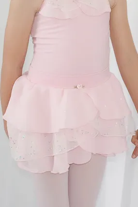 Girls' Layered Mesh Skirt