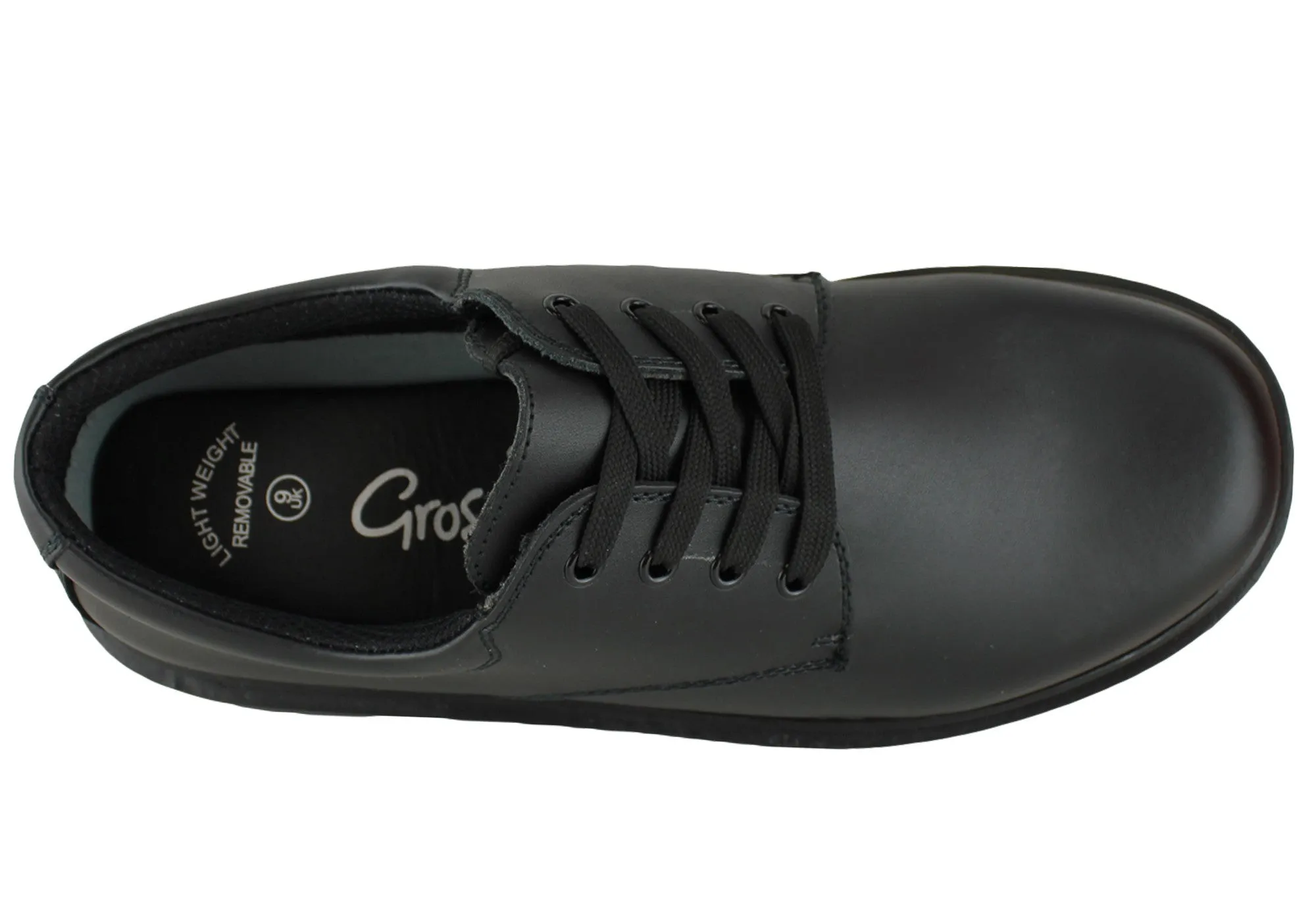 Grosby Hamburg Womens Comfortable Leather School Shoes