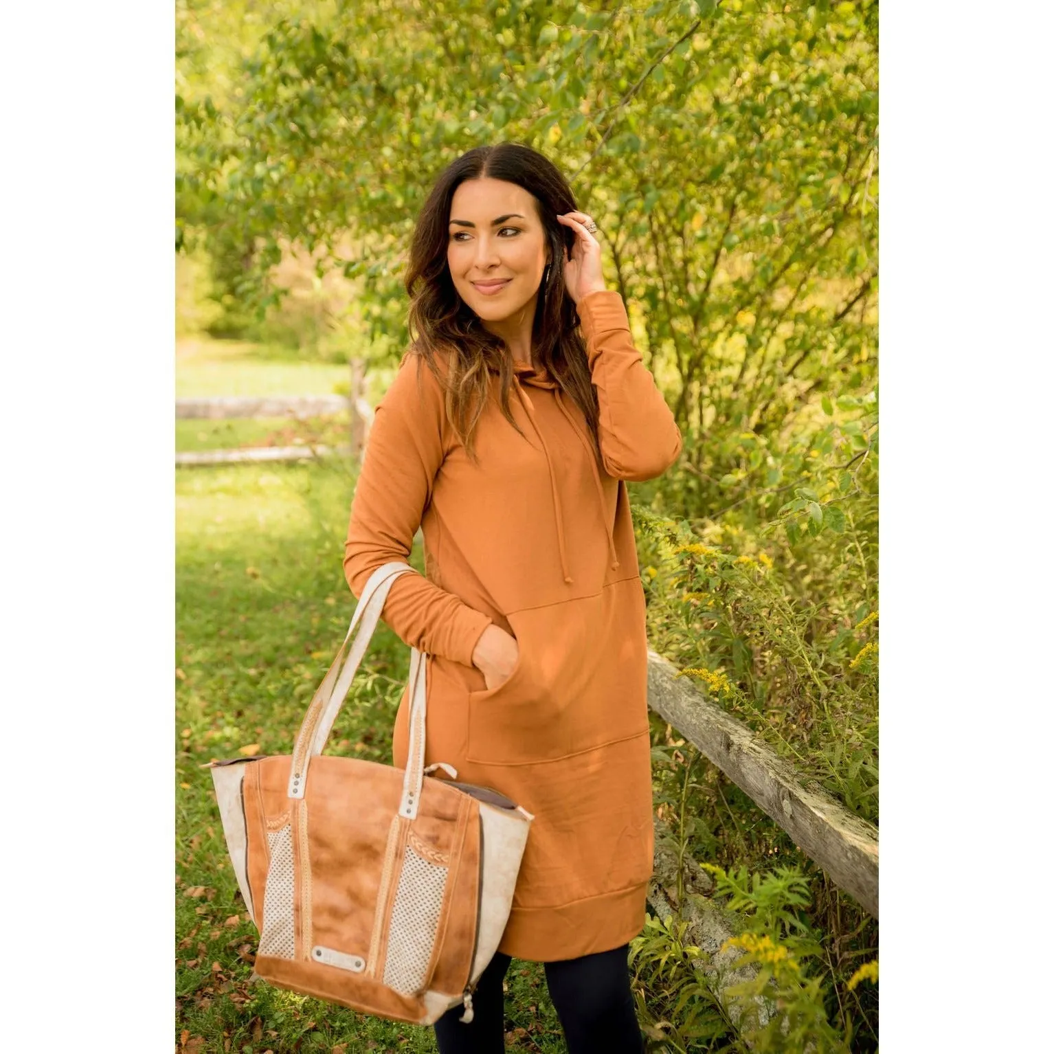 Hoodie Tunic Dress