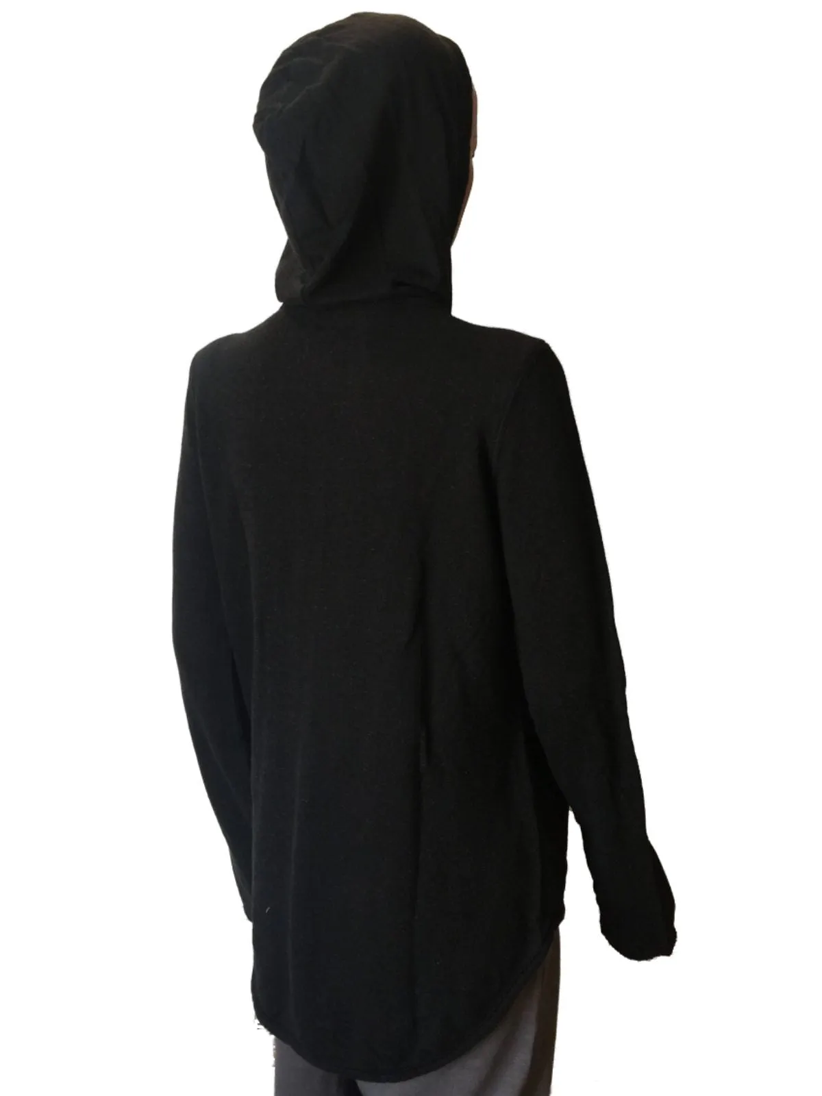 Kansas City Scouts Retro Brand Women Black Quad Blend Zip Up Hoodie Jacket