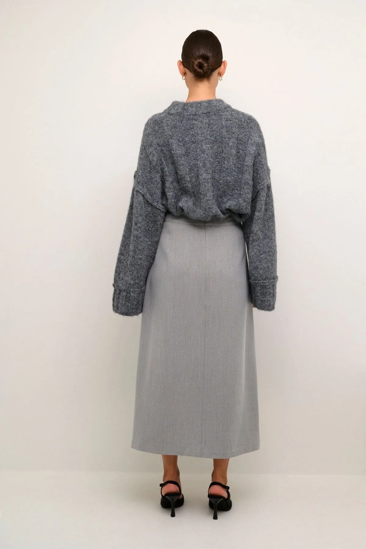 LAVINA SKIRT OPAL GRAY MELANGE
