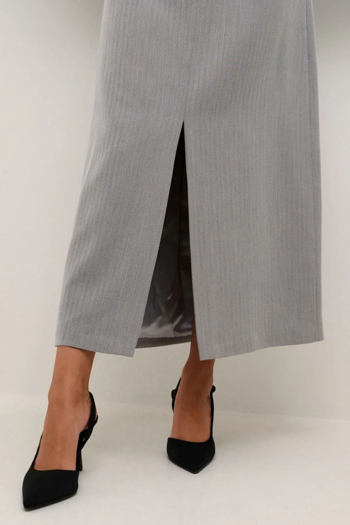 LAVINA SKIRT OPAL GRAY MELANGE