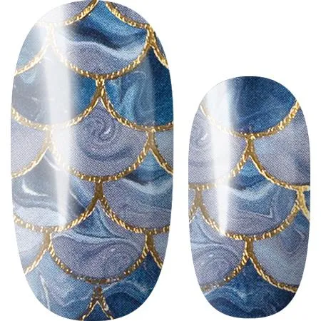 Lily And Fox - Nail Wrap - Siren Of The Sea
