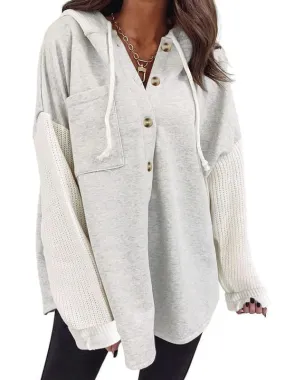 Loose Oversized Long Sleeve Hoodie
