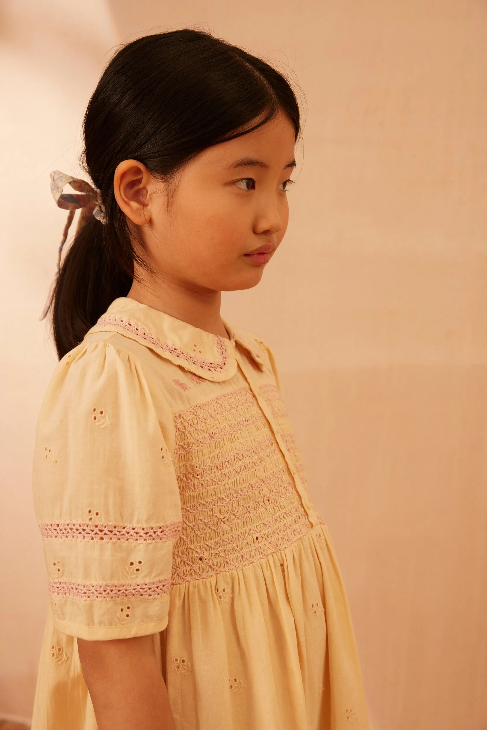 Lucie Dress, Milk Broderie
