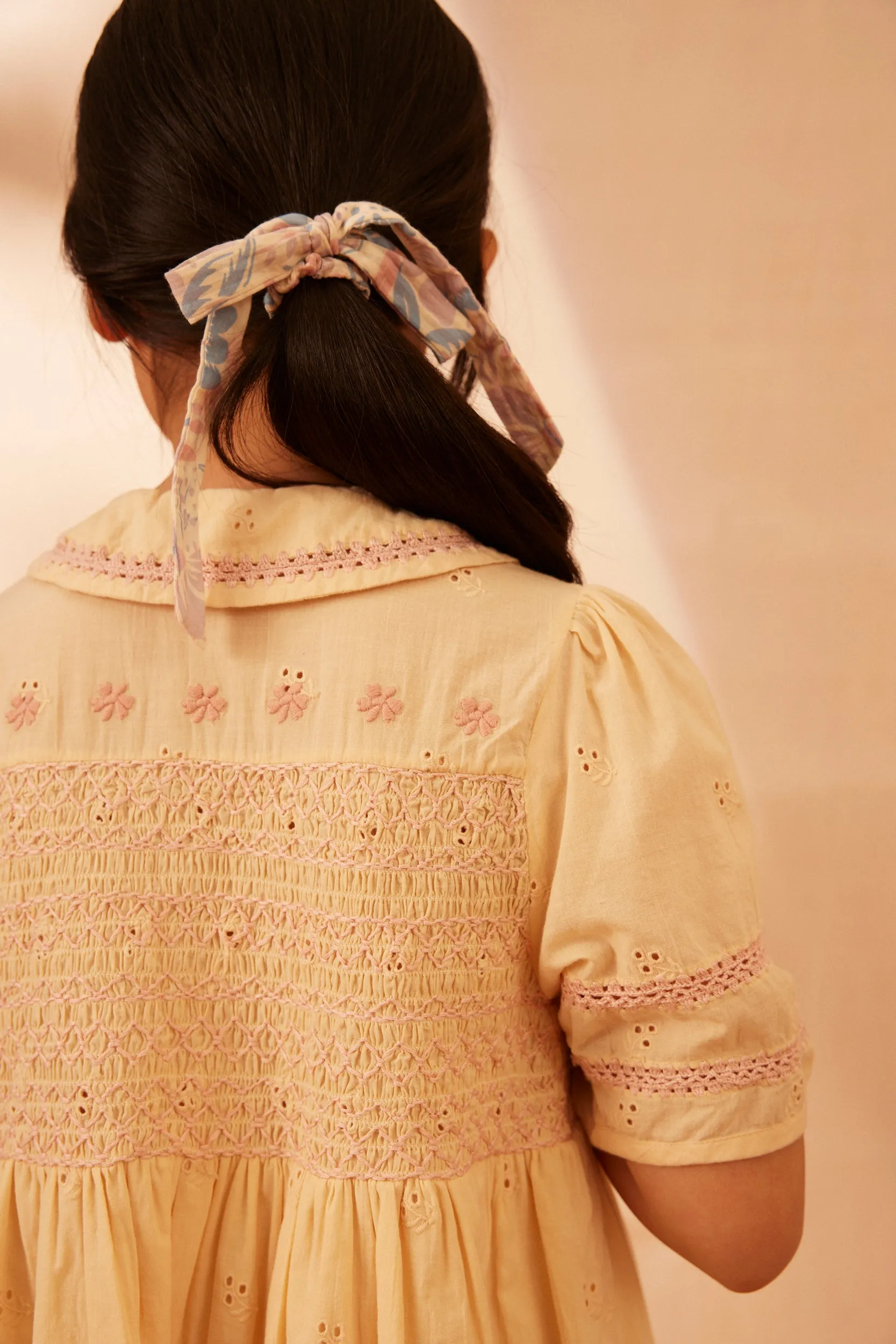 Lucie Dress, Milk Broderie