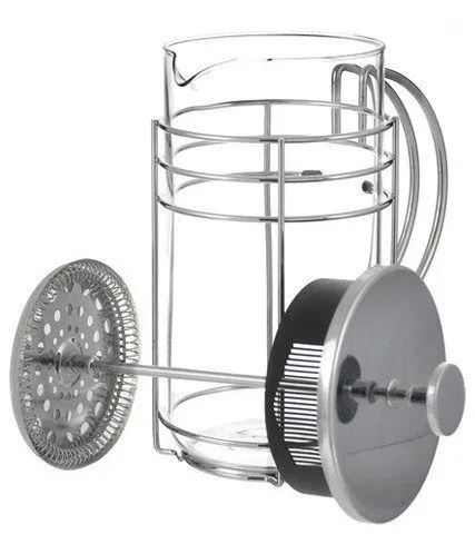 MADRID Chrome French Press Coffee Maker, 51 fl. oz / 1500mL