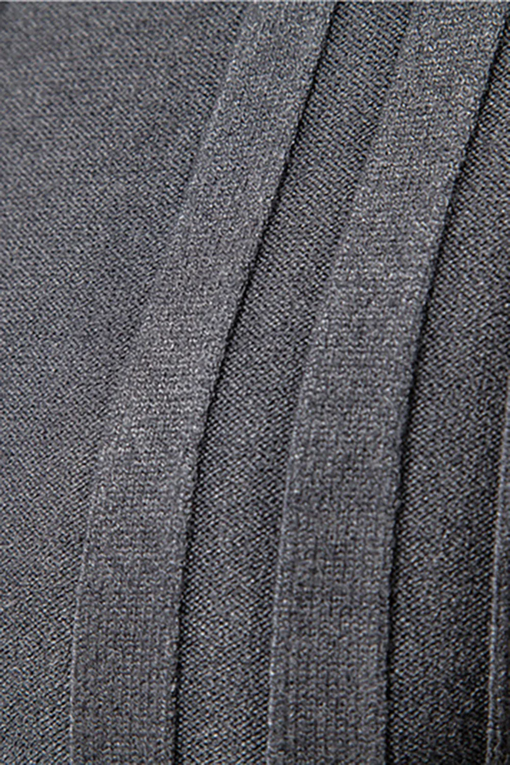 Men's Black Turtleneck Slim Fit Pullover Sweater