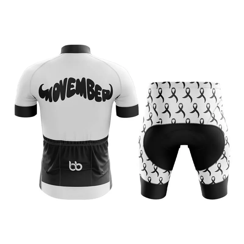 Movember (V7-WHITE) Club Cycling Kit